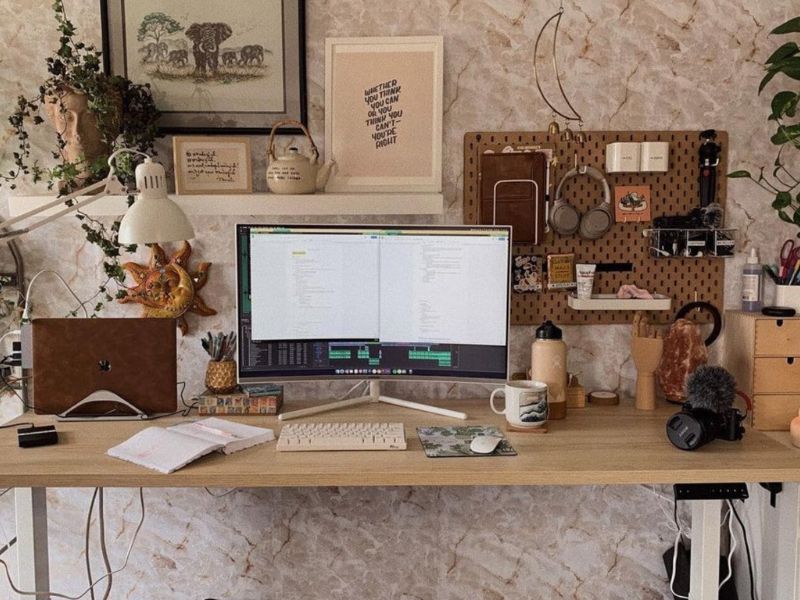 Sử Dụng Đồ Decor Phong Cách Vintage hoặc Boho