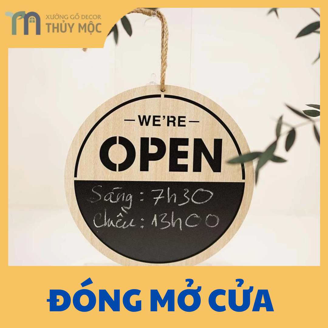 Bảng Đóng Mở Cửa