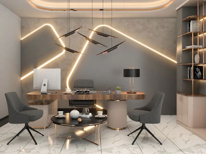 Decor Tường Văn Phòng