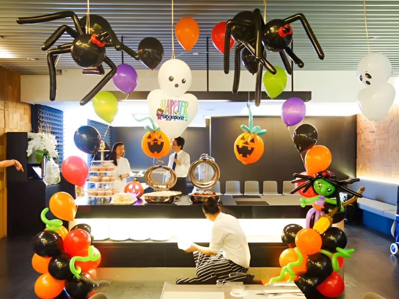 Trang Trí Văn Phòng Halloween
